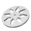 1/4 7 Inch Empty Tape Reel Aluminum Alloy 8 Hole