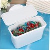 OFFSCH 4Pcs Laundry Powder Container Set Multi Functional Storage Box