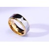 Rockyu Jewelry Accessories Tungsten Ring Men's Ring Simple Carbide Durable