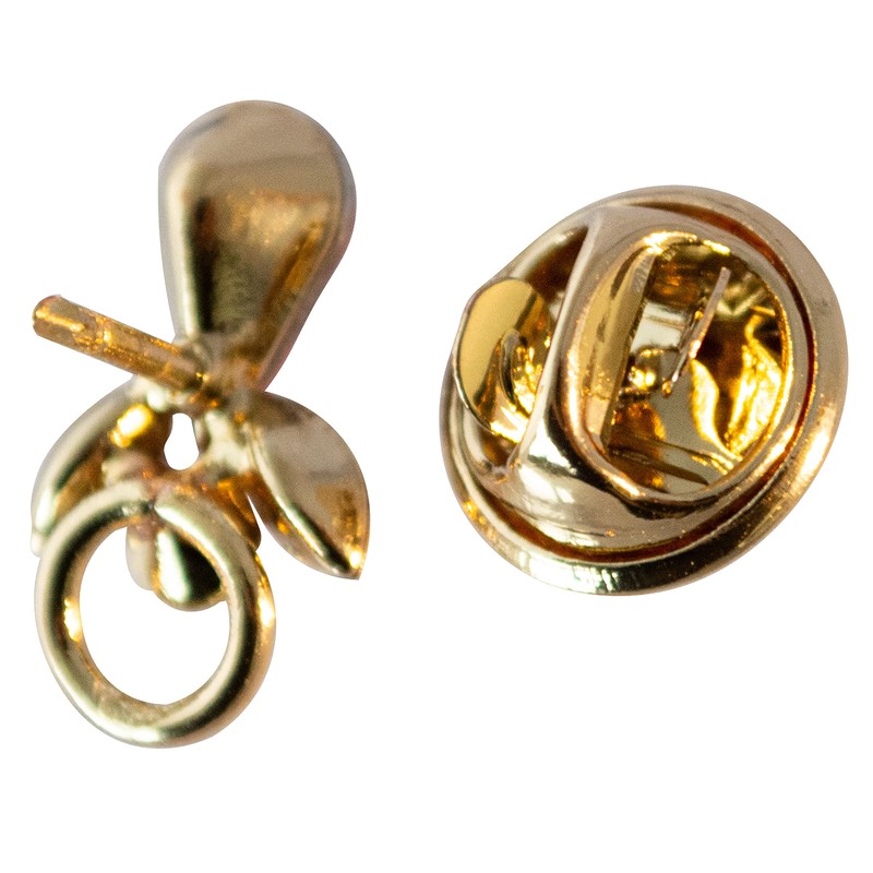 Guardian Angel April Birthstone Angel Pin With Gem Stone Sentimental