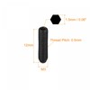 sourcing map Ball Point Set Screws, 10pcs M3 x 12mm