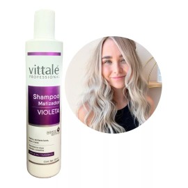 Vittale Shampoo Matizador Violeta Cabello Rubio 320ml 3 Pzs