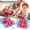 JIUS@FF Coche Spider RC para Niños, Coche Acrobático De Juguete