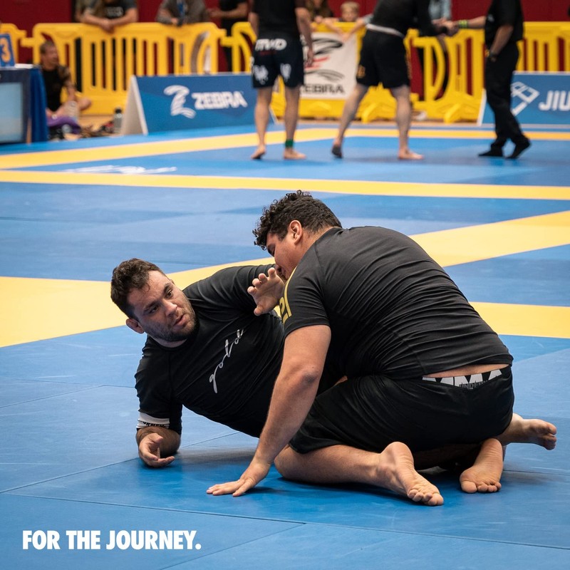 Gold BJJ Foundation Rash Guard - Ranked No-Gi and Gi