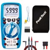 PeakTech 3443 Digital Multimeter with LED Lamp, Waterproof (IP67), 6000