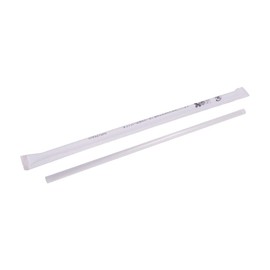 Edogawa Bussan GPE621SP6 Biomass Straws Diameter 0.2 inches (6 mm) x Length 8.3 inches (21 cm), Pack of 500