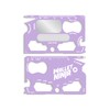 Wallet Ninja Plus: (Eye Mirror + Nail Filer) 21 in