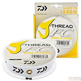 Daiwa Fishing Schunr J-Thread FC Fluorocarbon 50m 55yd 0.725mm 60lb Fluorocarbon Sea Spinning Surfcasting Trout Bolo Lake