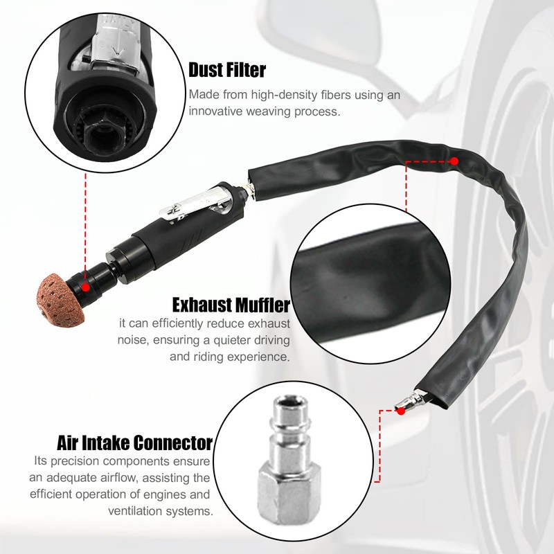 RYANSTAR RACING Tire Repair Set Includes 2500rpm Low Speed Air