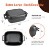 Cast Iron Bread Pan With Lid ,Replace challenger Bread Pan,