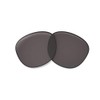 Oakley Latch Oval Replacement Sunglass Lenses, Prizm Grey Polarized, 53