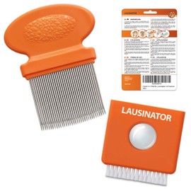 Lausinator Original 3-in-1 Metall-Mensch-Läusekamm Lausinator Nissenkamm extra fein – Kinder und Erwachsene