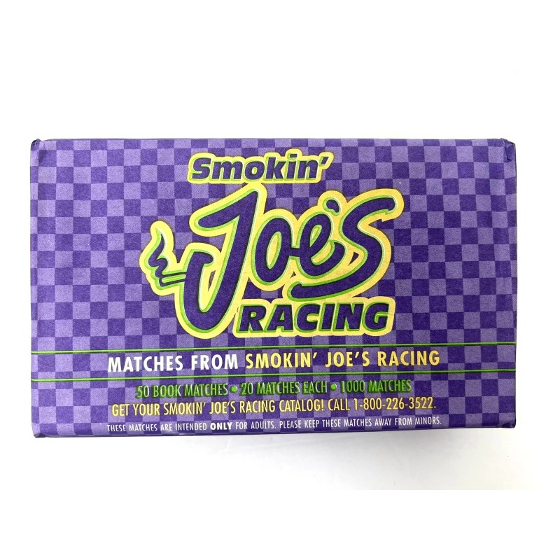 Camel Smokin Joe's Racing Tin Match Box Joe Camel Matches