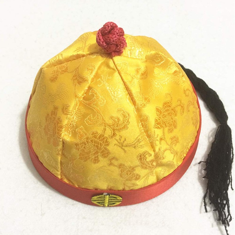 Zhou-long Antique Chinese Imperial Hat Role Play Decorative Role Play