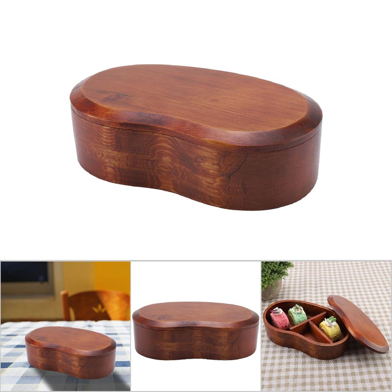 Fir tree Old Lacquered Pine Fir Lunchbox Environmental Food Container