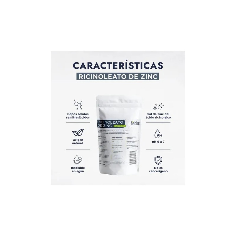 Ricinoleato De Zinc Puro Para Desodorante Sólido 250g