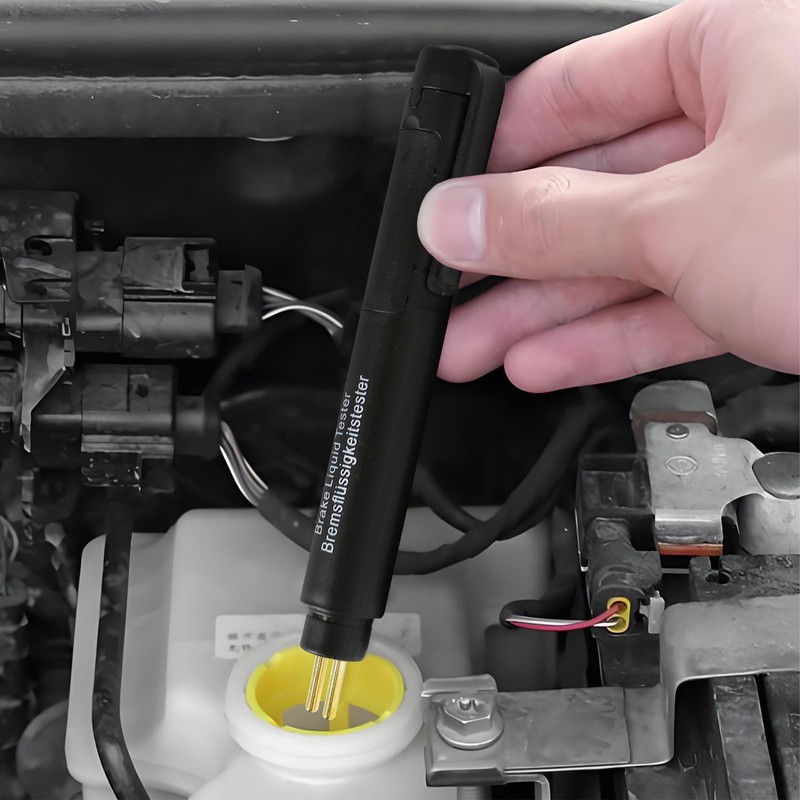 wuyaoyao Brake Fluid Liquid Tester Pen with 5 LED Indicators,