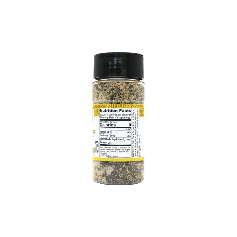 Jane's Krazy Lemon Pepper Marinade & Seasoning - 2.5 oz