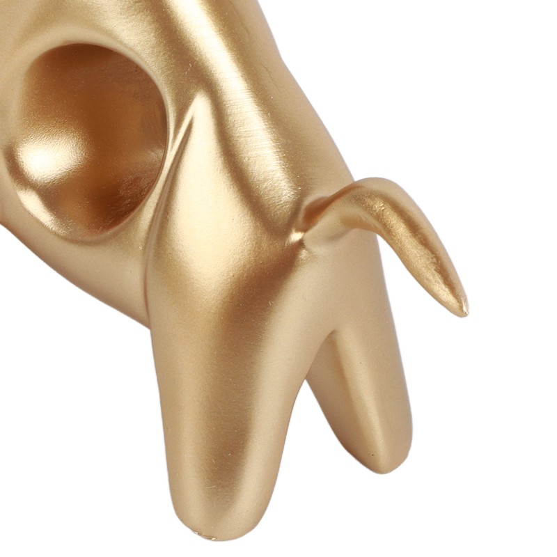 Bull Sculpture Ornaments Exquisite Details Smoother Lines Lucky Home Decorations