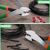 LEONTOOL Electric Work Pliers, Crimping Pliers, Multi-functional Nippers, Precision Crimping