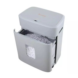 bonsaii Bonsen 6 Sheet Microcut Shredder With 60 Sheet Autofeed Gray