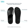 totes Men's Everywear Slide Sandal, Black-Perforated, 11