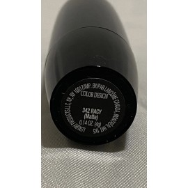 Lancôme LANCOME Color Design Lipstick Shade 342 RACY Matte Full Size .14oz / 4g