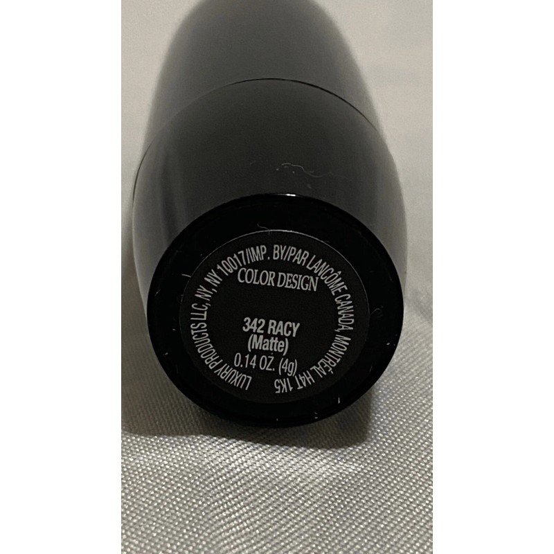 Lancôme LANCOME Color Design Lipstick Shade 342 RACY Matte Full
