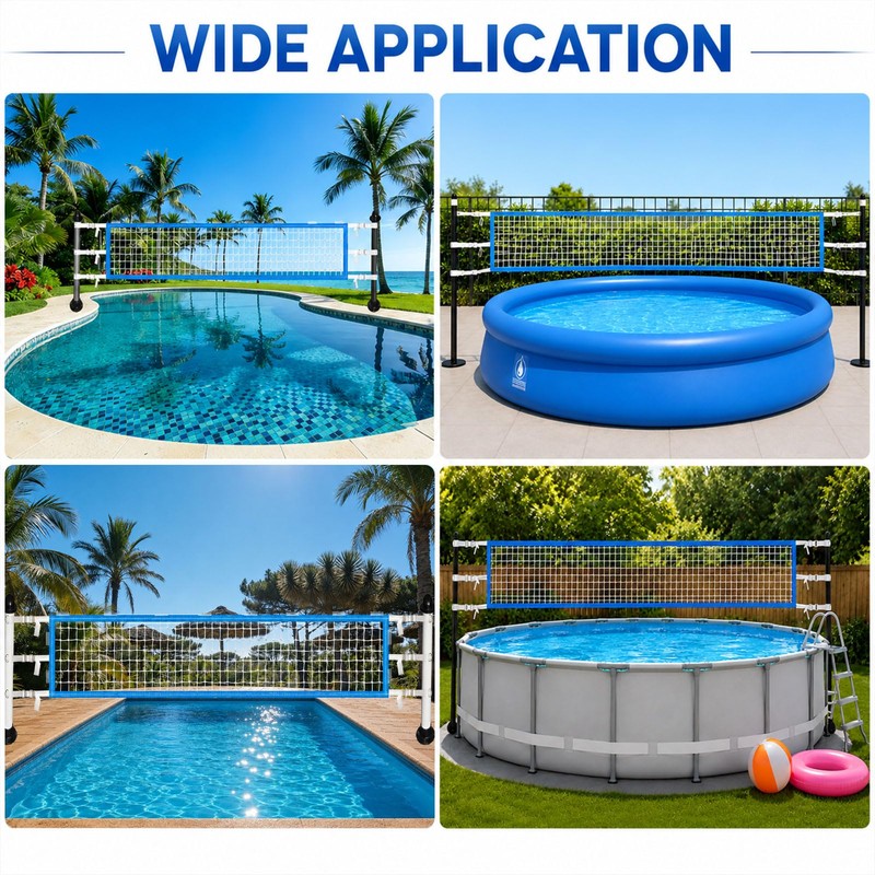 Nafhone Pool Volleyball Net Replacement for Inground & Above Ground