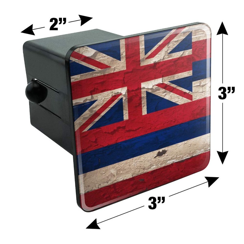 GRAPHICS & MORE Rustic Distressed Hawaii State Flag Tow Trailer