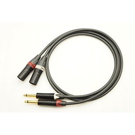 MOGAMI 2549 XLR (Male) to TS Phone 2 Pair Cable (1.5m)