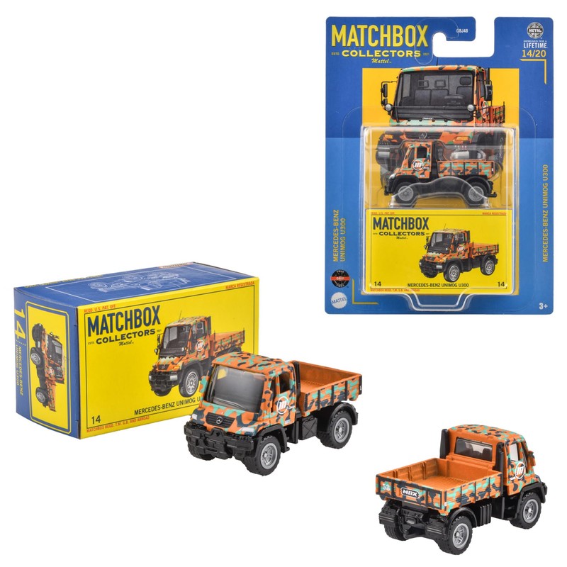 Matchbox 986Y-GBJ48 Collector's Assortment, 8 Pcs, Sold in Box, Vehicle