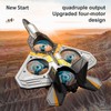 4DRC V17 Remote Control Plane RC Airplanes 2.4GHz 6CH EPP