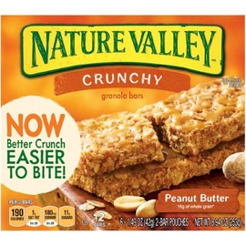 Nature Valley Granola Bar Variety Pack (Oats 'n Honey, Cinnamon, and Peanut Butter), 8.9-Ounce Boxes (Pack of 12)