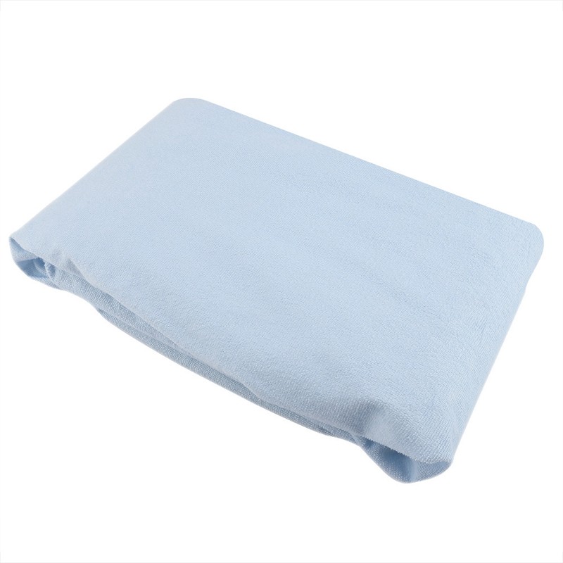 Waterproof Anti mite Mattress Pad Cover Fitted Sheet Blue 150*200+30cm