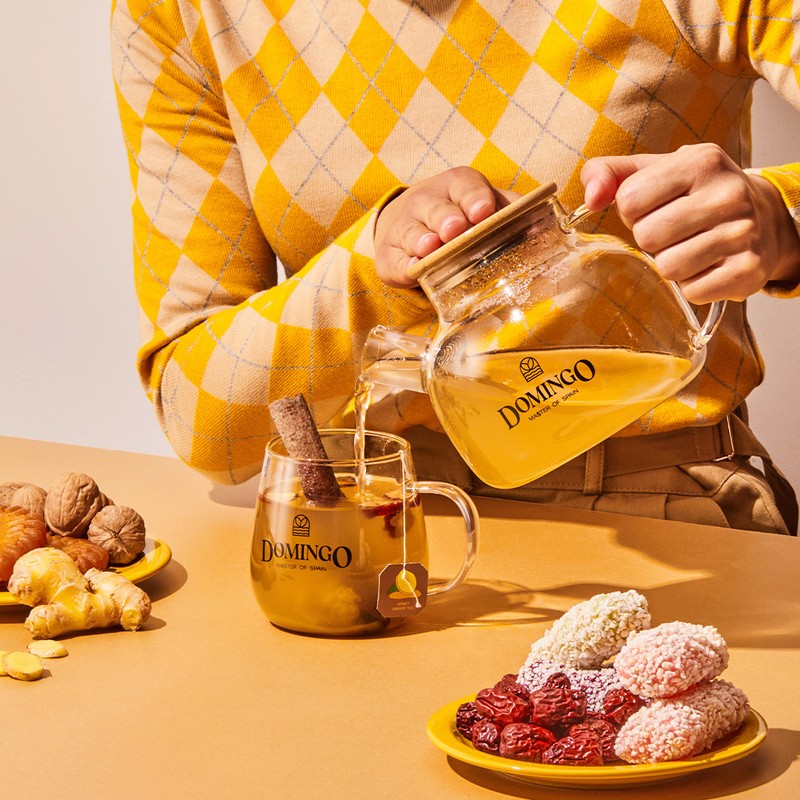 Domingo Honey Chamomile 10p + Honey Ginger 10p Set, Honey