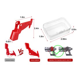 MotuTech Heavy Duty Release Button for Dyson V11/V10 Vacuum Cleaner, Upgraded Power Switch Repair Tool (2 Buttons + Screwdriver)