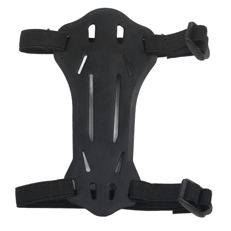 DAUZ Protectores de Brazo de Tiro con Arco, Negro, para