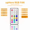 upHere 120mm RGB LED Computer Case PC Cooling Fan, Ultra