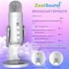 ZealSound - Micrófono de podcast para PC, micrófono USB con