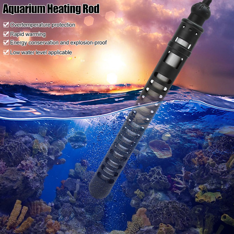 Quartz Tube Mini Fish Tank Heating Rod Automatic Constant Temperature