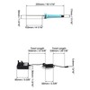 Electric Foam Cutter,10CM Hot Wire Cutting Pen,100-240V/15W Styrofoam Cutter Also