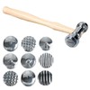 BENCH WIZARD 10" (25.4 cm) Texturing Hammer | 9 Interchangeable