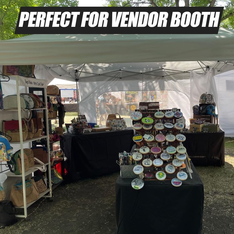 MordenApe Sunshade Sidewall with Mesh Window for 10x10 Pop Up