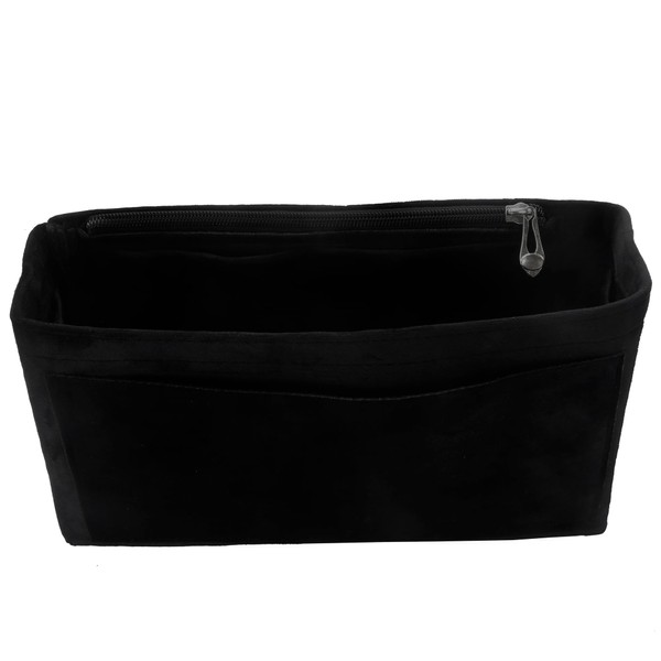 Purse Organizer Insert, Suede Bag Organizer Handbag Tote Shaper, Suede