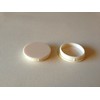 Hinge and Bracket Supplies 10 x 35mm White Cabinet Hinge