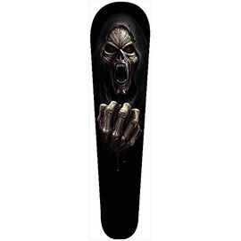 Kustom Cycle Parts Premium Aftermarket Grim Reaper Themed Metal Dash Panel Console Insert! Fits Harley Davidson 2008-2020 Street Glides and 2010-2020 Road Glides. Easy Install!