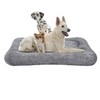 Coohom Deluxe Plush Dog Bed Pet Cushion Crate Mat,Fulffy Comfy