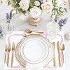 JarThenaAMCS 50 Sheets Pink Bow Paper Placemat Coquette Bowknot Place