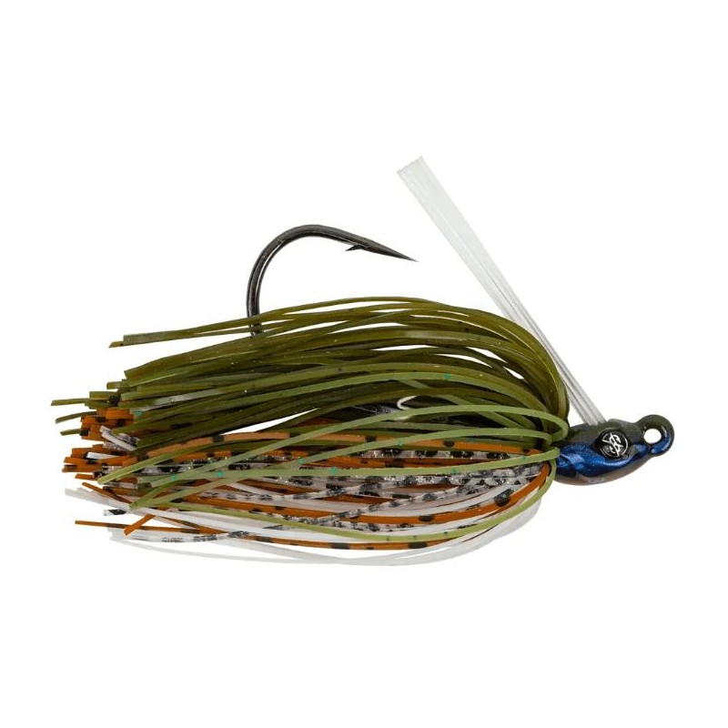 Grass Hero Jig - Color: Green Pumpkin, Weight: 1/4 oz